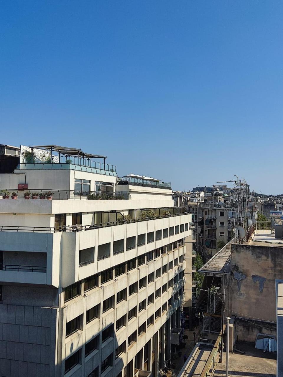 Voda Luxury Residence #401 - Acropolis View Rooftop เอเธนส์ ภายนอก รูปภาพ